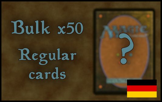 Magic the Gathering Card Bulk 50 [DE]